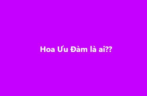 Hoa Ưu Đàm là ai mà khiến mẹ Jack nhắc tên?