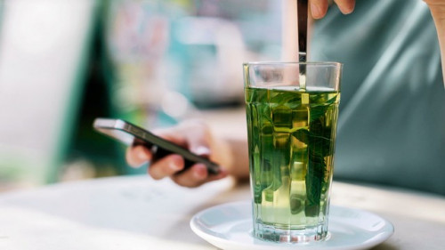 Trà bạc hà giúp thư giãn