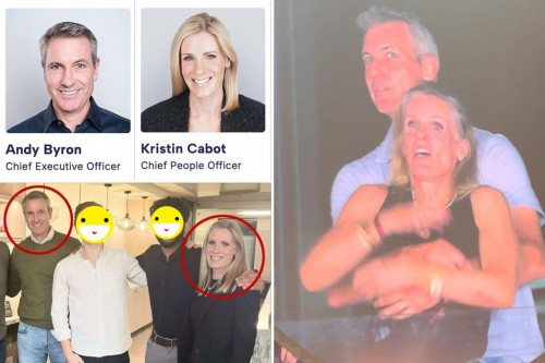 Andy Byron và Kristin Cabot