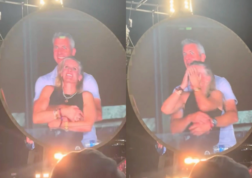 Andy Byron gây chú ý tại concert Coldplay