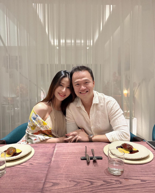 Diễm My và Vinh Nguyễn