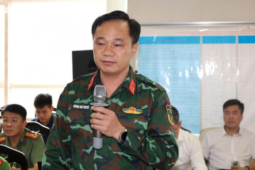 Đại tá Hoàng Văn Thuyết, Chính ủy Bộ Chỉ huy quân sự tỉnh Quảng Ninh