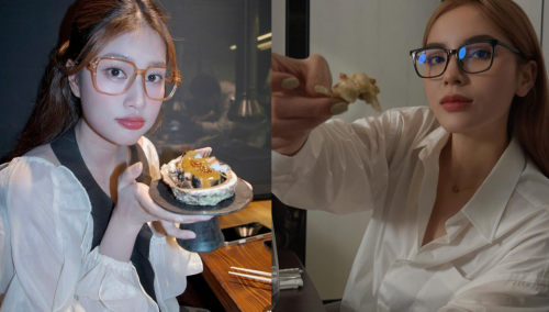 Kỳ Duyên và Thiên Ân trong một bức ảnh chụp chung.