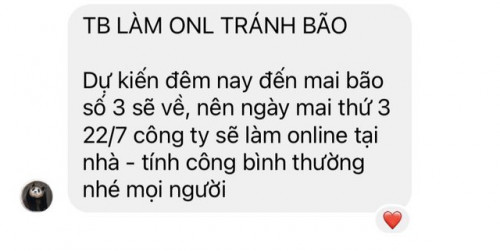 Cảnh báo bão số 3