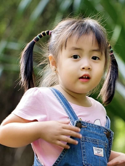 Ngân Chi diễn xuất từ 4 tuổi.