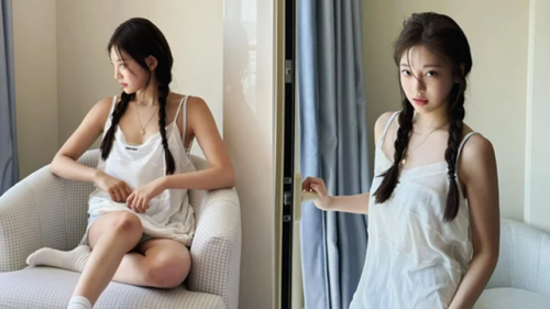 Ningning với dáng người quả táo