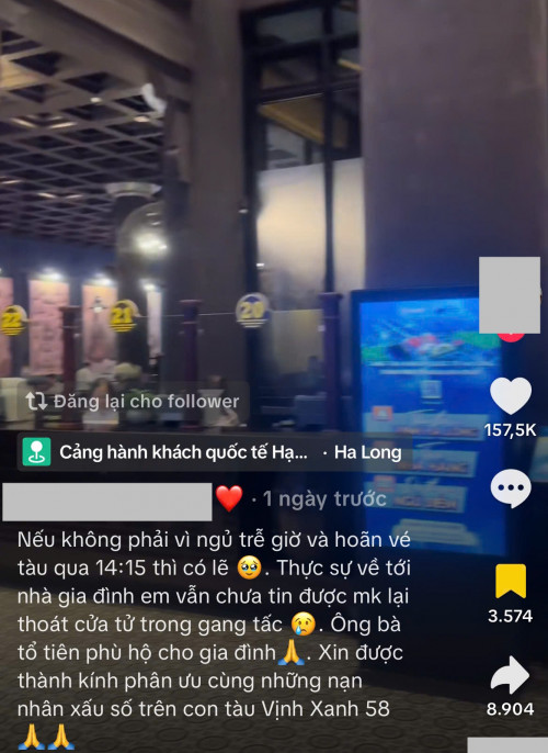 Bài viết được đăng tải trên kênh TikTok "Gia đình nhà Thóc".
