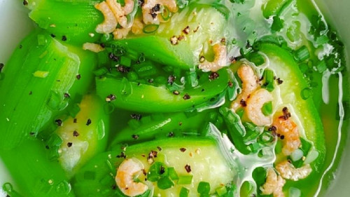 Mướp là thực phẩm bổ dưỡng.