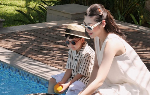 Tú Anh trong cuộc sống đời thường.