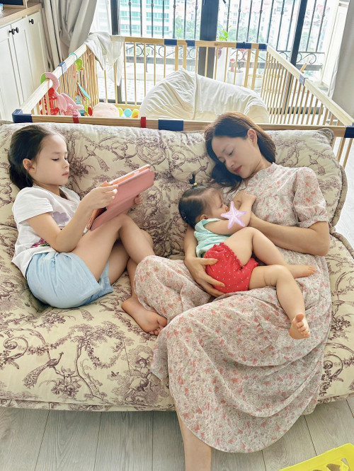 Diễn viên Lan Phương ly thân chồng Tây - Ảnh 1.