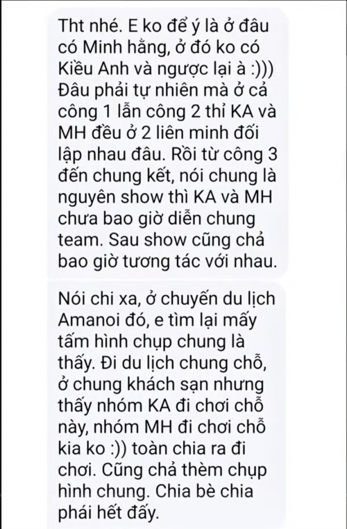 Rò rỉ tin đồn Chị đẹp chia bè kết phái