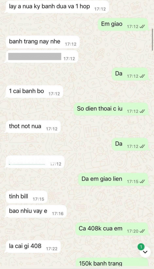 Chủ tiệm bánh bột