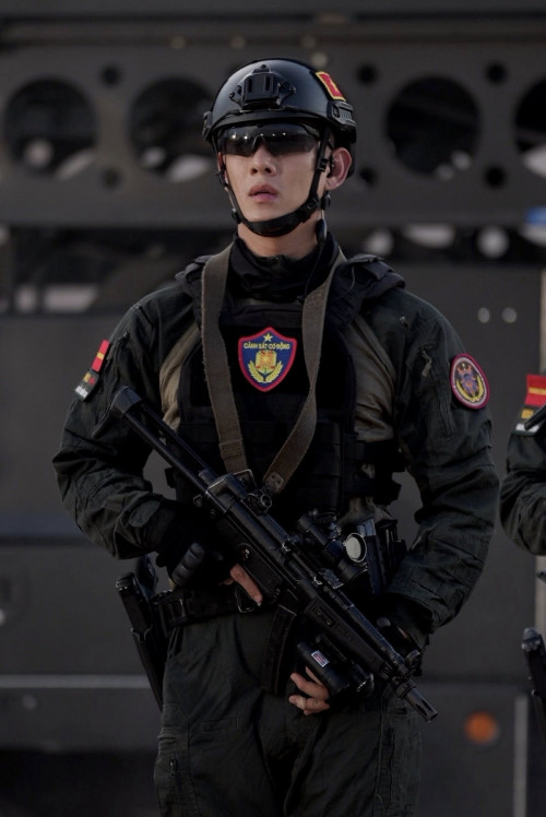 Song Luân trong chương trình Chiến Sĩ Quả Cảm